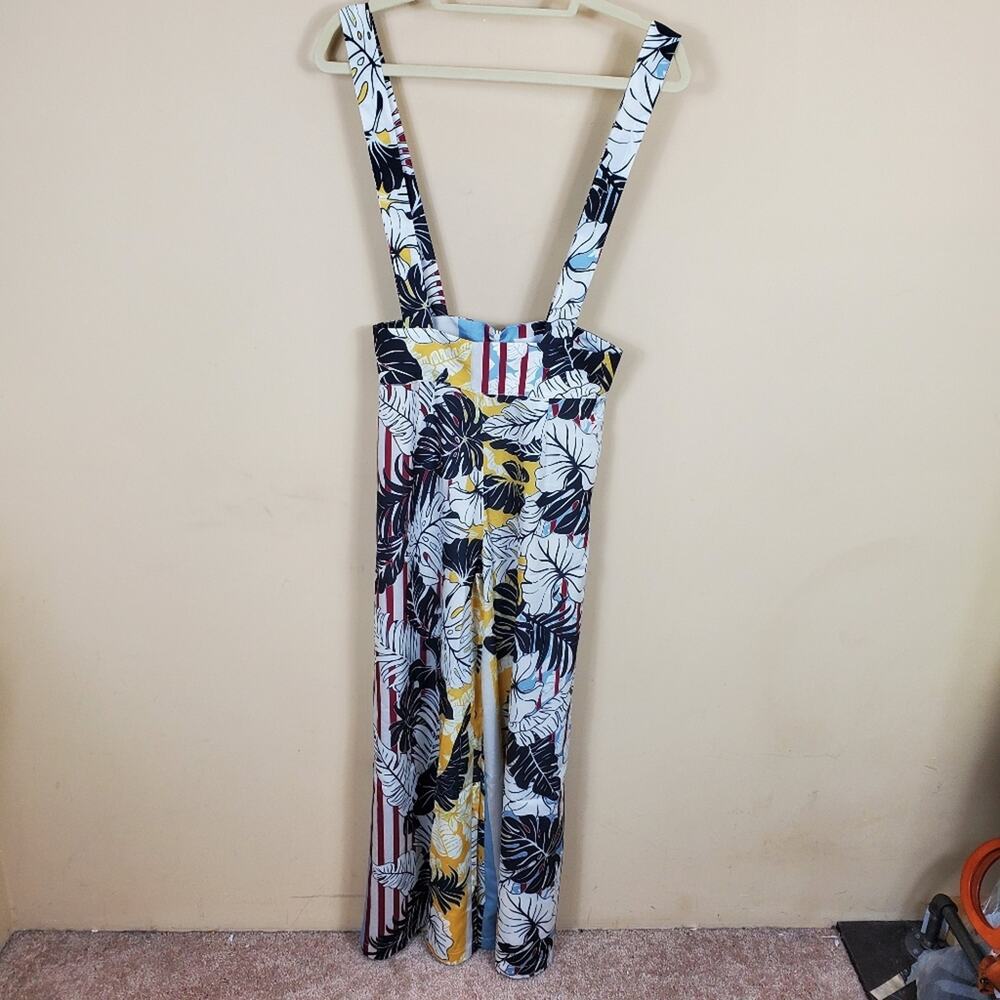 Zhu Tropical Print Jumpsuit